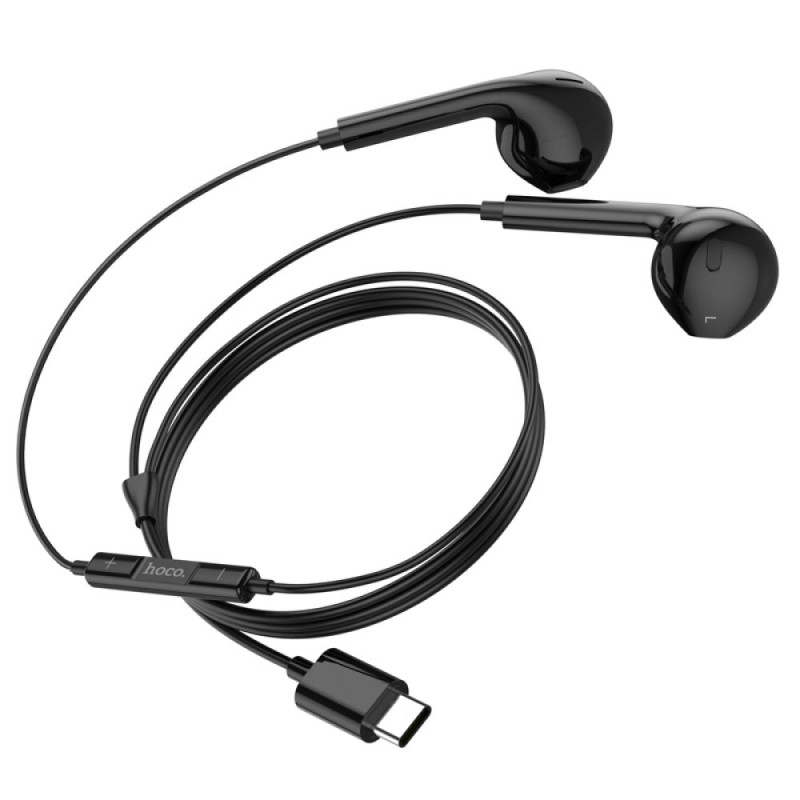 Навушники Hoco M101 Crystal joy wire-controlled digital earphones Type-C