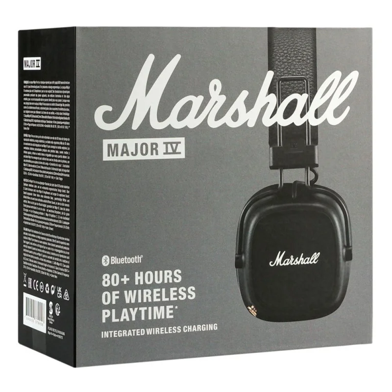 Бездротова стерео гарнітура Marshall Major IV Original series 1:1 (чіп Jerry)