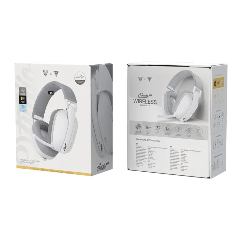 Ігрові навушники Fantech WHG03 Pro Studio, 4 Modes (Wired, BT, 2.4Ghz, 7.1)