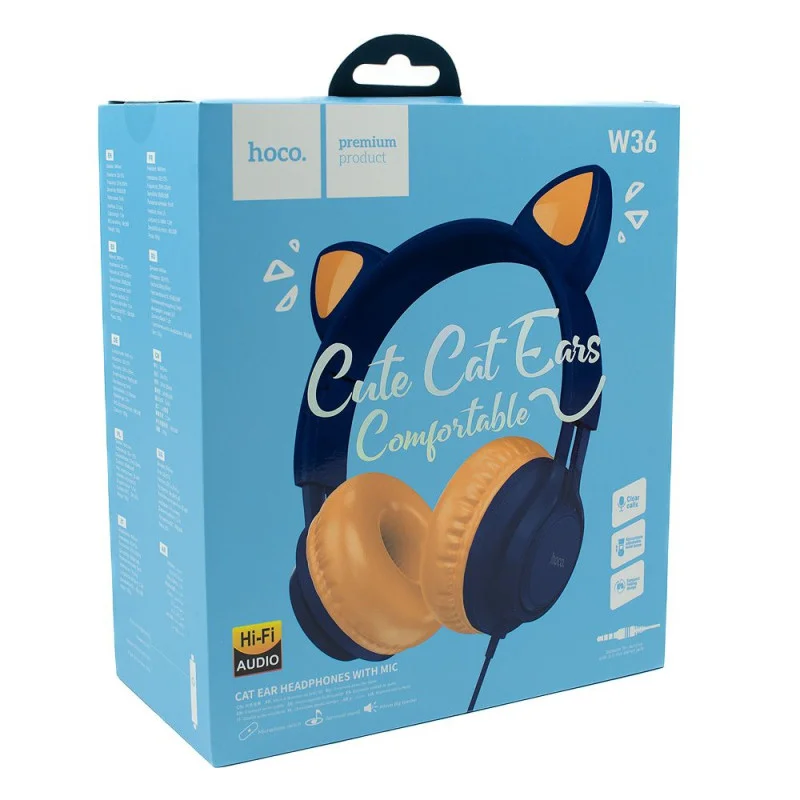 Наушники Hoco W36 Cat Ear